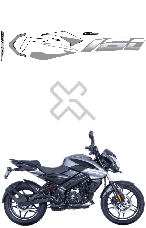 Pulsar NS160 Sticker | Pulsar NS160 Graphics